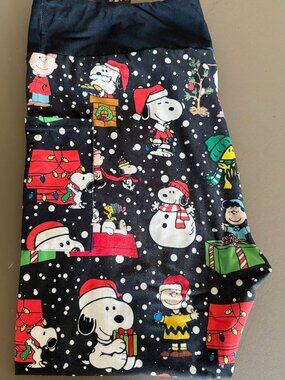 P&S Designs Charlie Brown Christmas Leggings TC2 Snoopy Lucy Woodstock